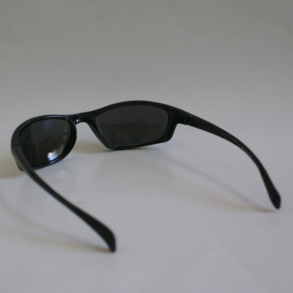 NWT Vintage 90's Sports Wrap around w/ 8 base curve smoke mirror lens sunglasses - Picture 3 of 4